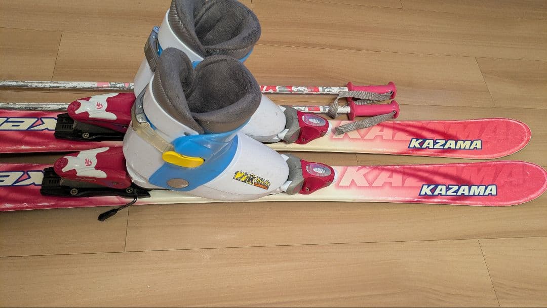 KAZAMA SPAX スキーセット　身長110〜120cm前後のお子様向け