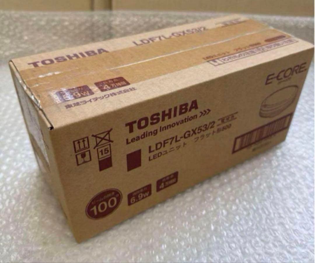 新品TOSHIBA E-CORE LDF7L-GX53/2 55個