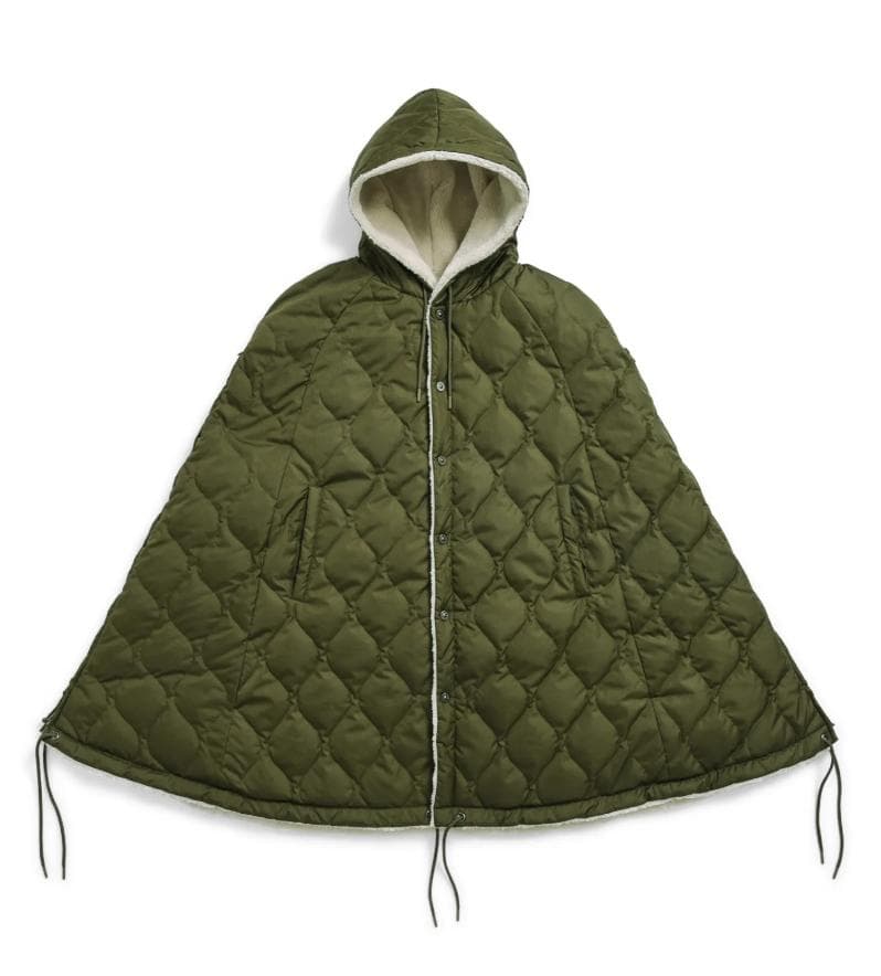 TAION（タイオン） ミリタリー ダウンケープ TAION-CPML-1