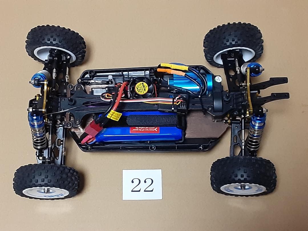 【ジャンク新品】WLtoys 124017 V8 ブラシレスモーター ㉒