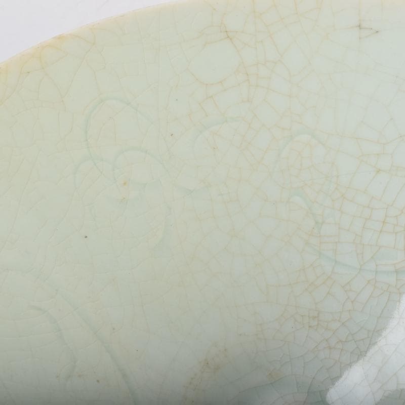 Big Chef　中国　影青　青白磁　陰刻　花文鉢　C　9105