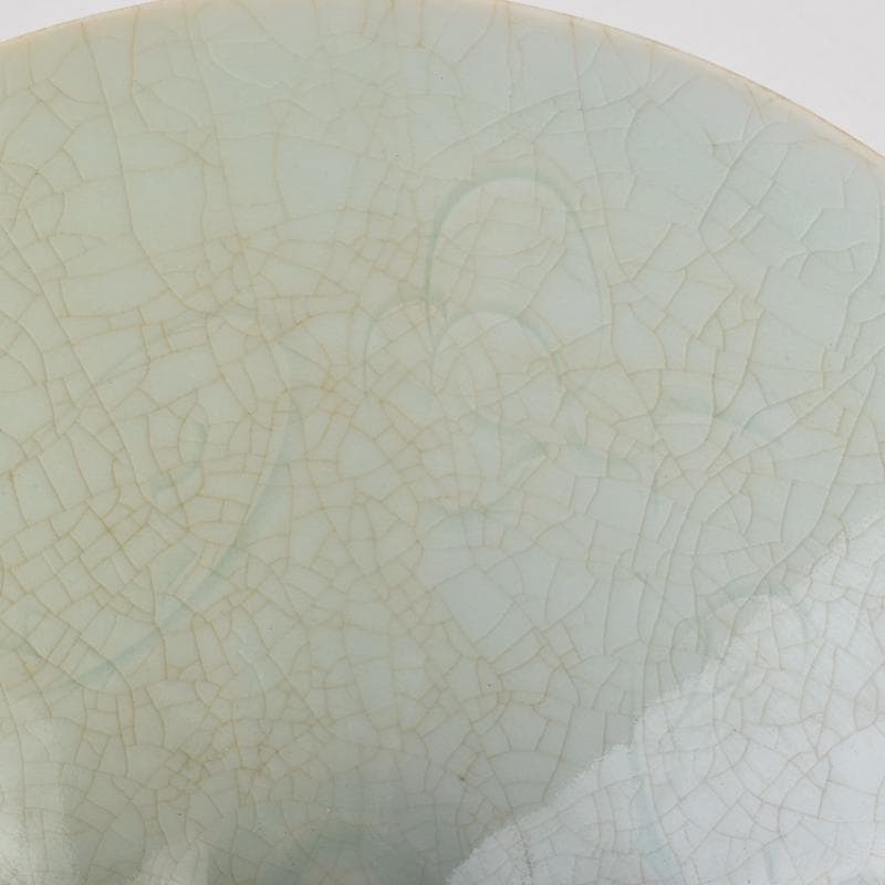 Big Chef　中国　影青　青白磁　陰刻　花文鉢　C　9105