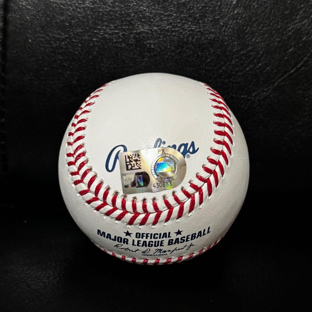 ドジャース ミゲル ロハス 直筆サイン ボール MLB ホログラム