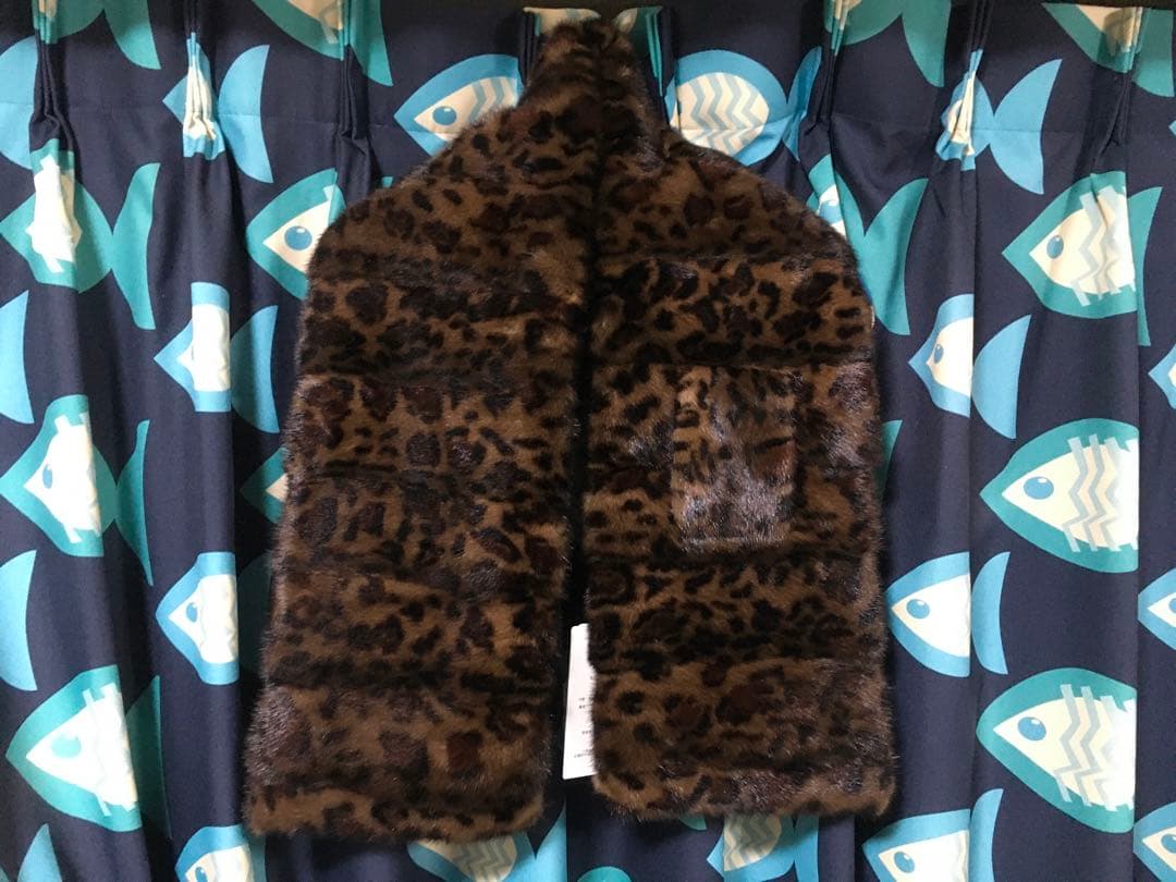 ももちゃん専用❗️ミンク❗️レオパード柄❗️マフラー❗️新品未使用更に値下実行‼️