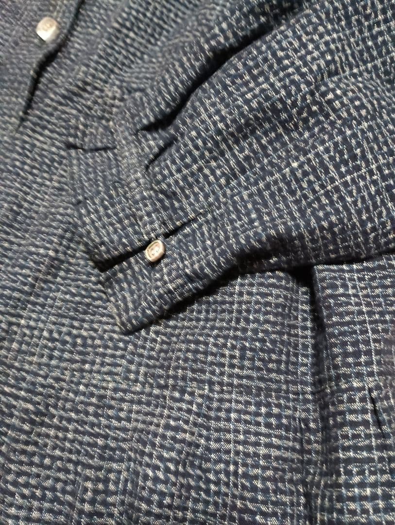 GEMON 儀右衛門 長袖 ロングフリルワンピース