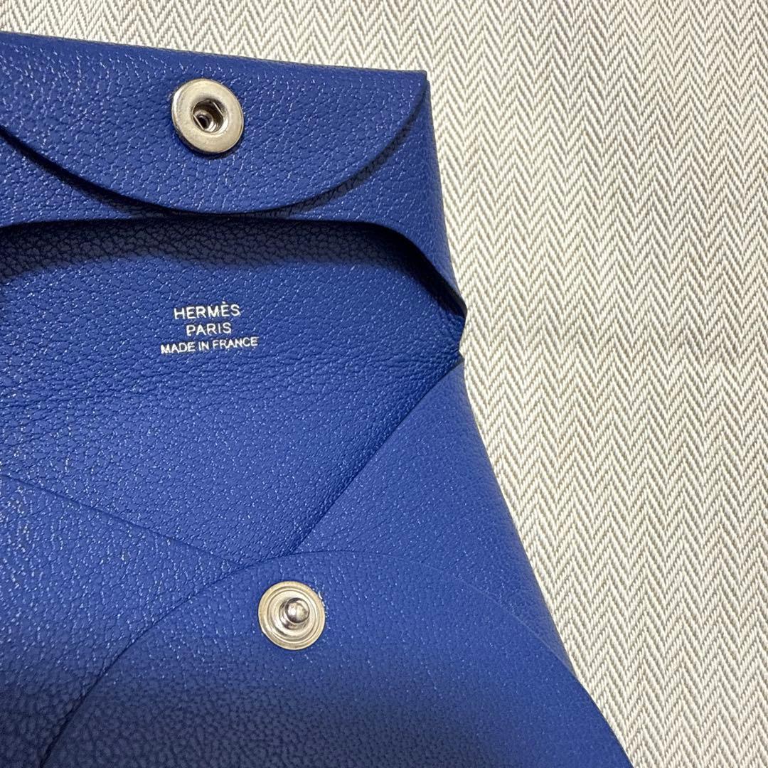 専用です　★未使用品★ エルメス　バスティア（ケース）ブルーロワイヤル