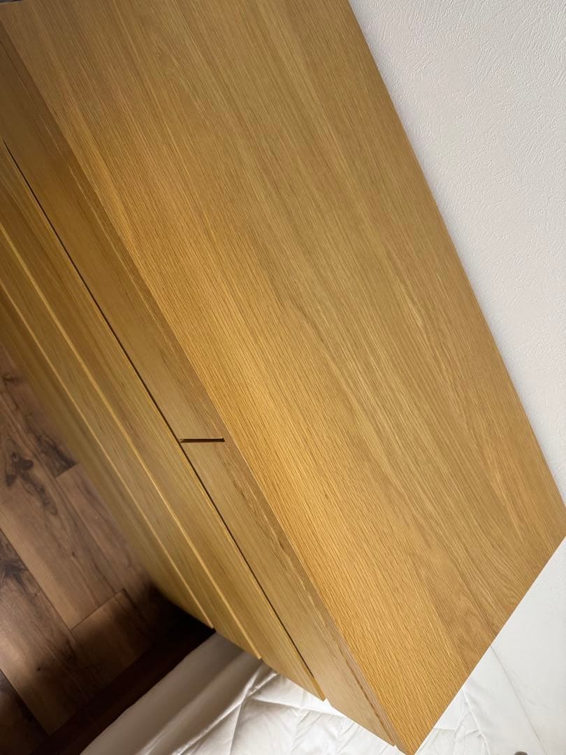 6月末まで値下げ！【無印良品】木製チェスト4段 オーク材