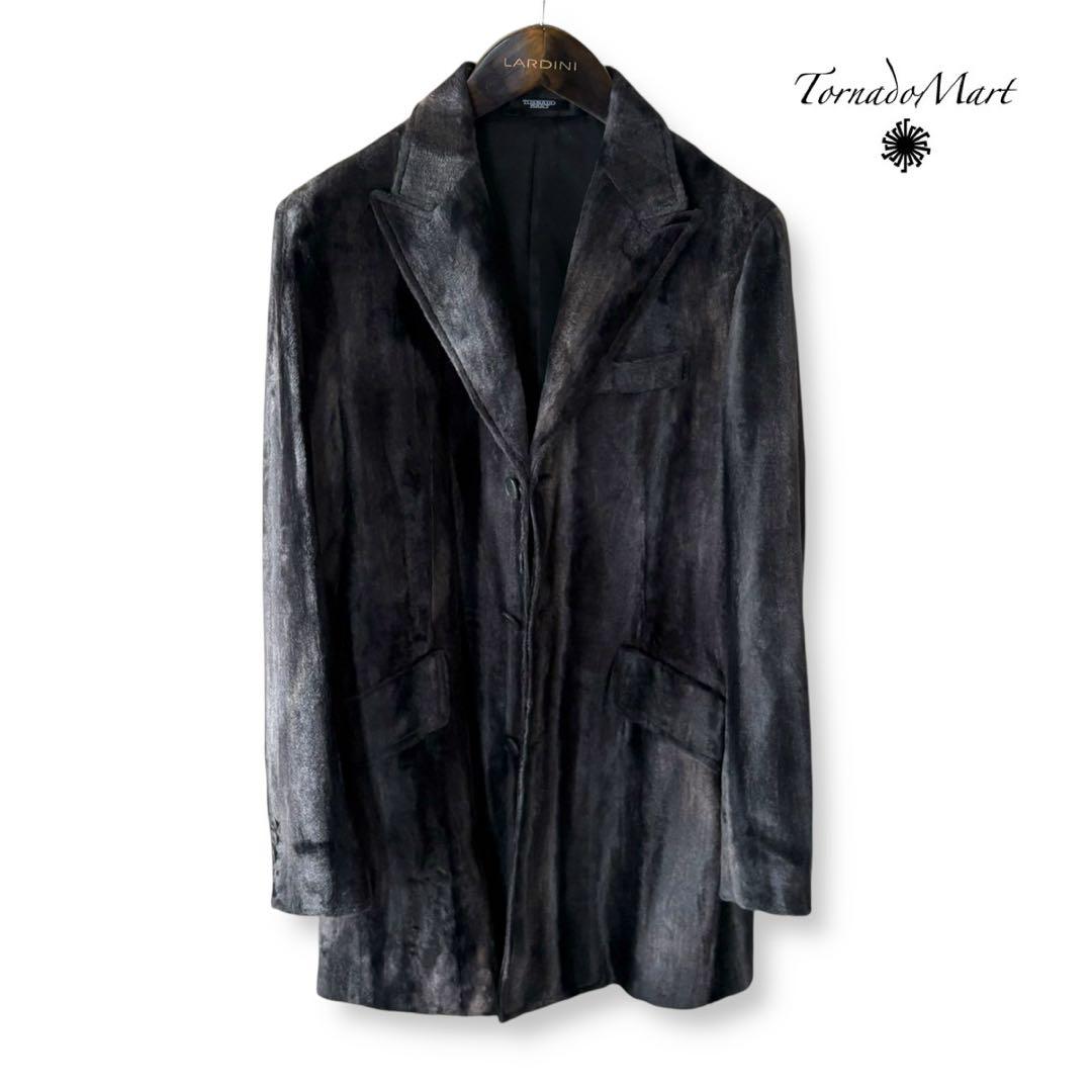 TORNADO MART/パイル素材/チェスターコート