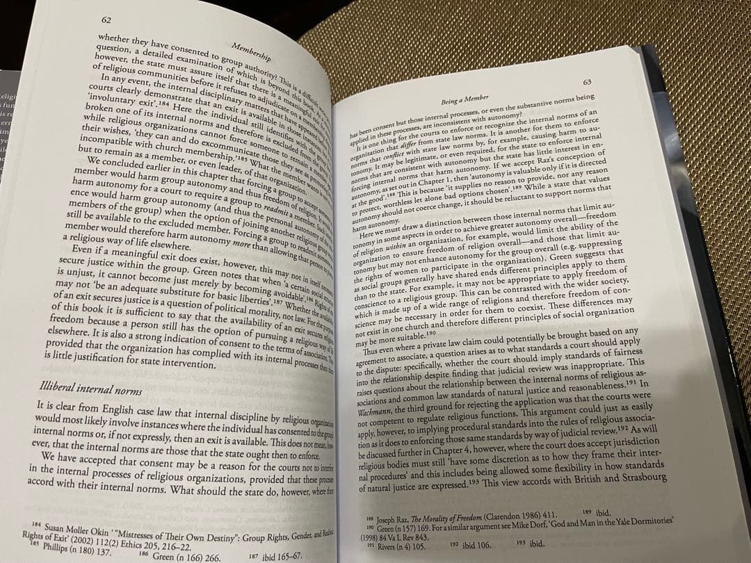 洋書 Freedom of Religious Organizations