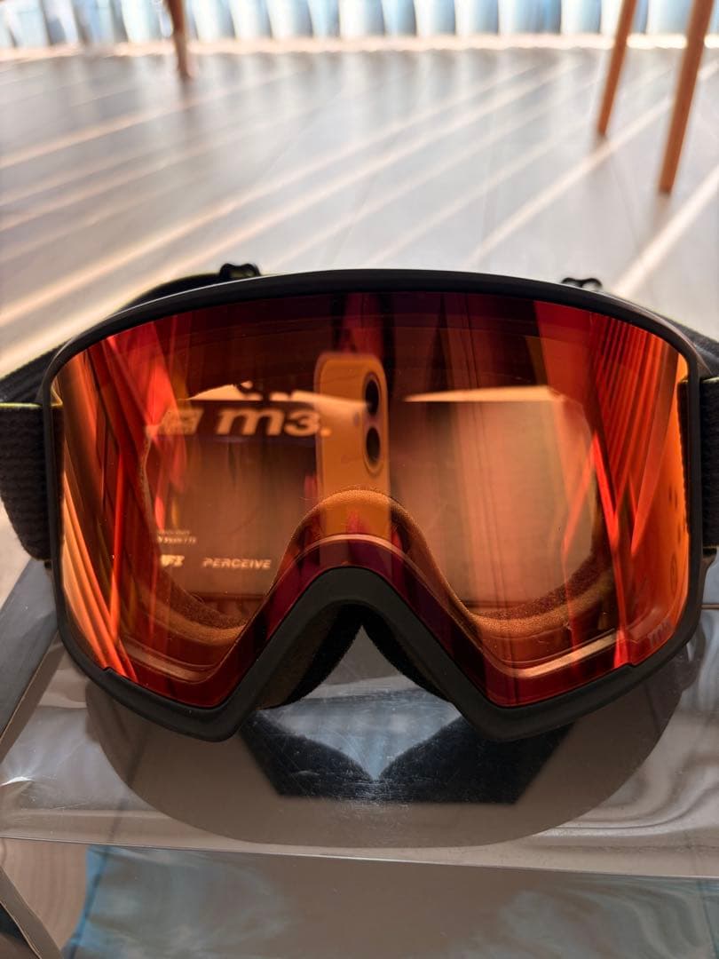 anon. M3 スノーゴーグル（アジアンフィット）＋ スペアレンズ付き