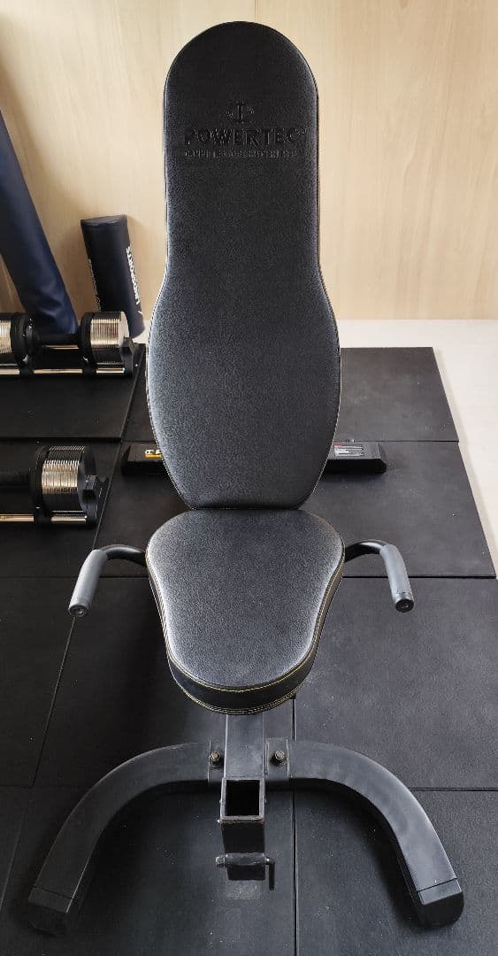 【送料込】パワーテック ユーティリティベンチ WB-UB16 ブラック