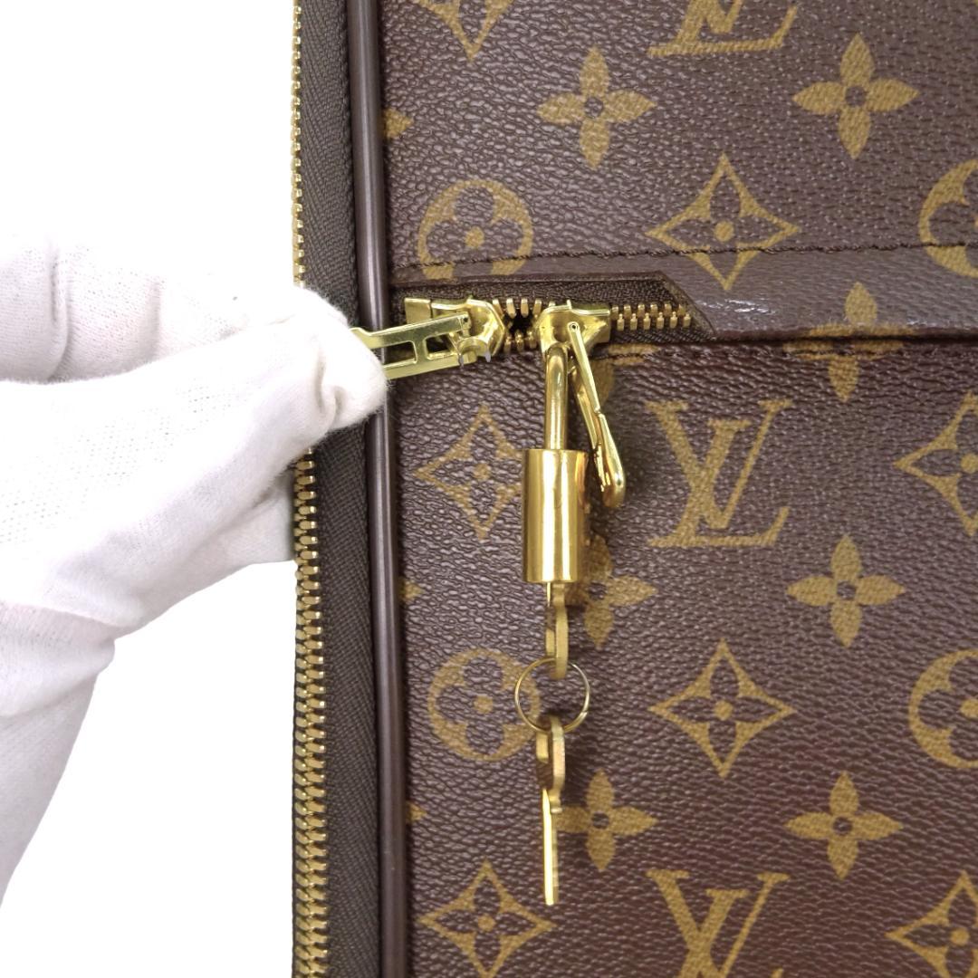 本物■ヴィトン■モノグラム ペガス 70 キャリーケース トランク スーツケース