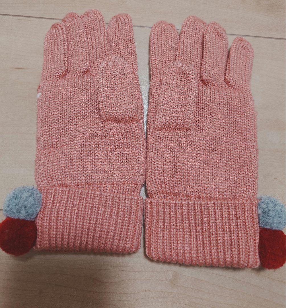 ファミリア　ニット手袋