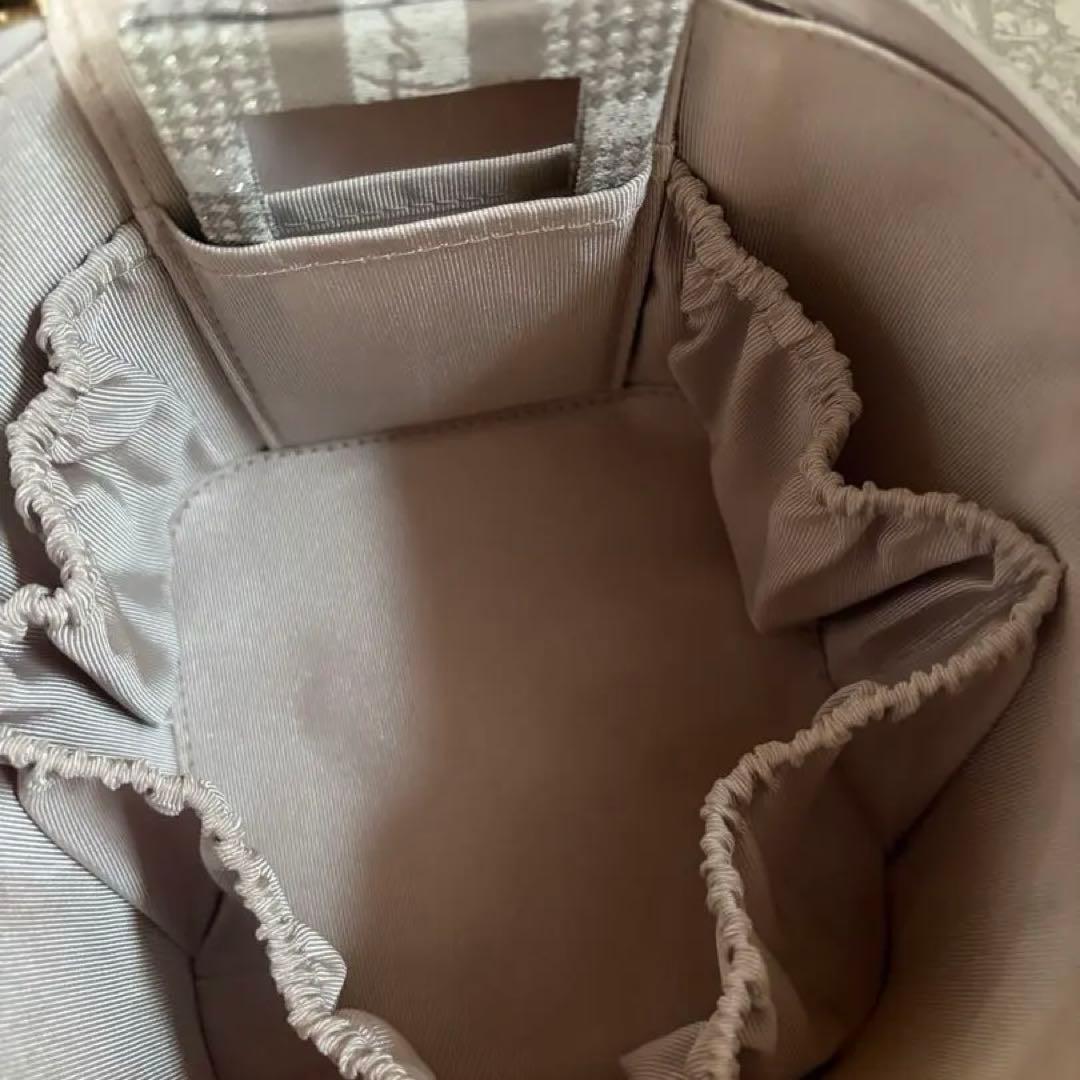 バッグ herlipto HLT Jacquard Vanity Bag pink