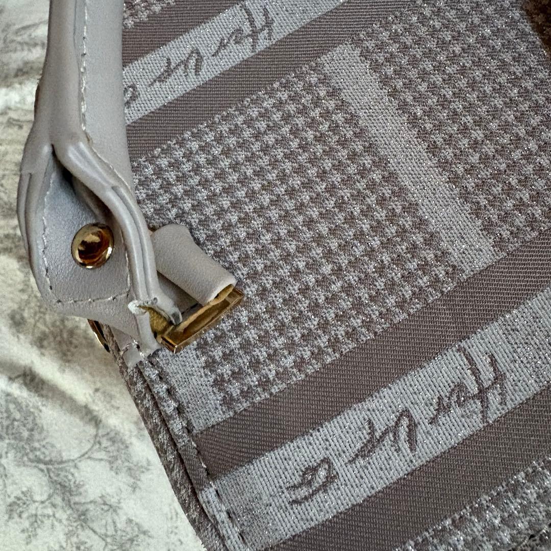 バッグ herlipto HLT Jacquard Vanity Bag pink