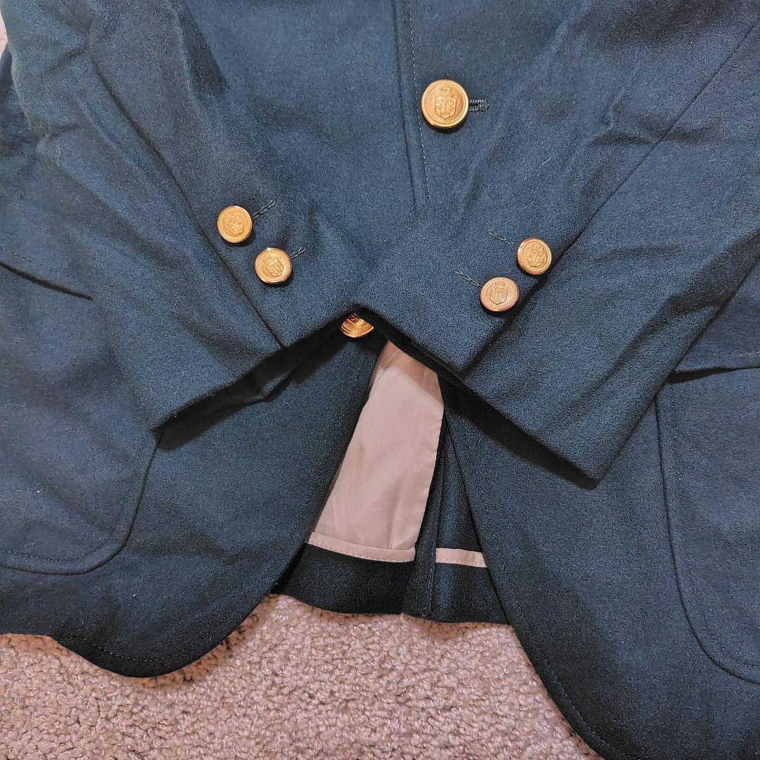 J.PRESS T-160 ダークグリーン 金ボタン　ブレザー　J.プレス