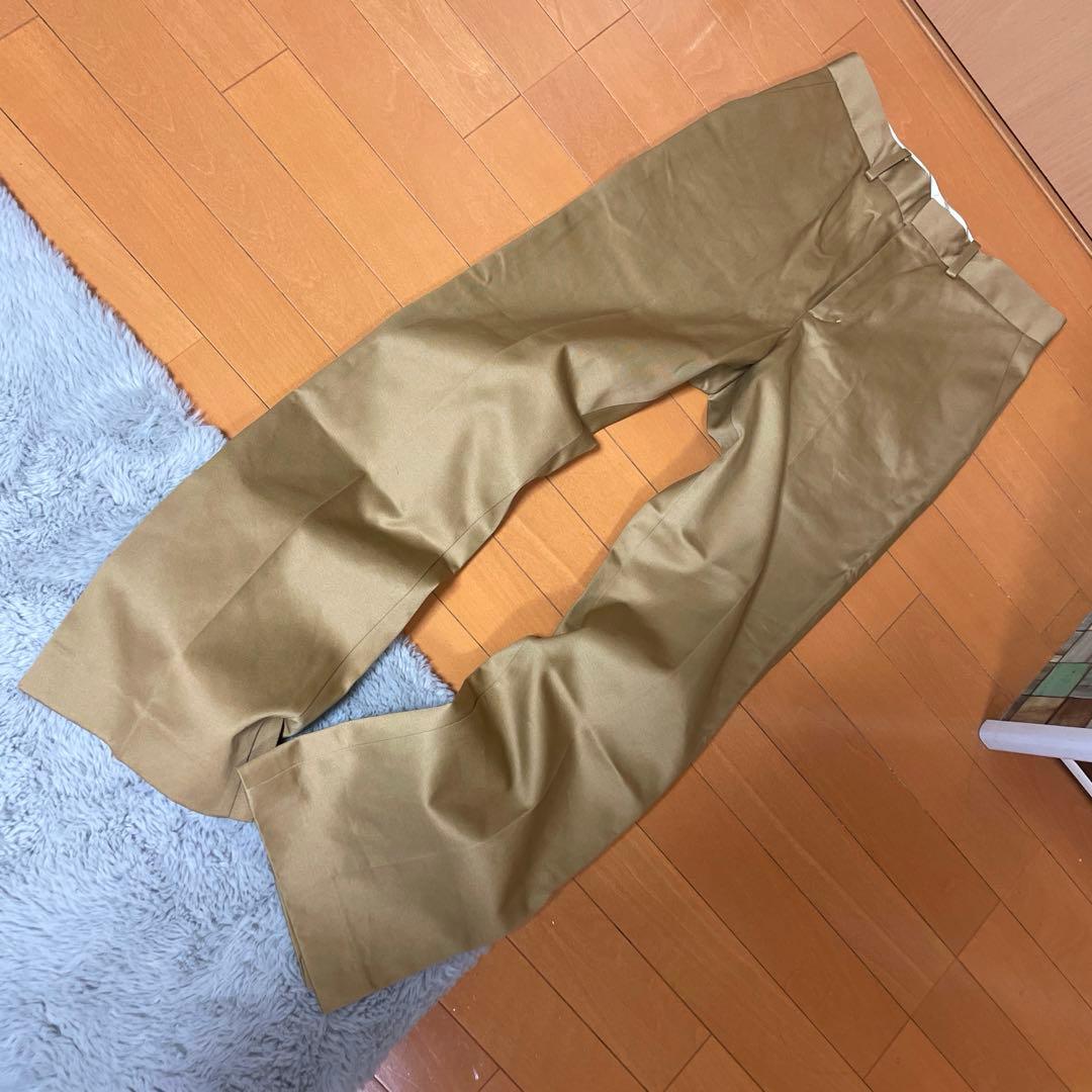 framework チノセンタープレス　チノパン　日本製