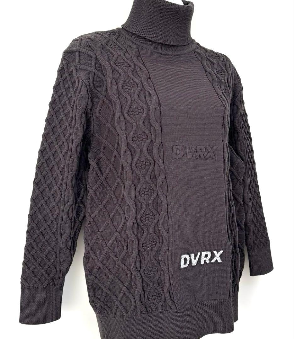 新品未使用【デヴァローゴルフ】ケーブル タートルネックセーター（M）