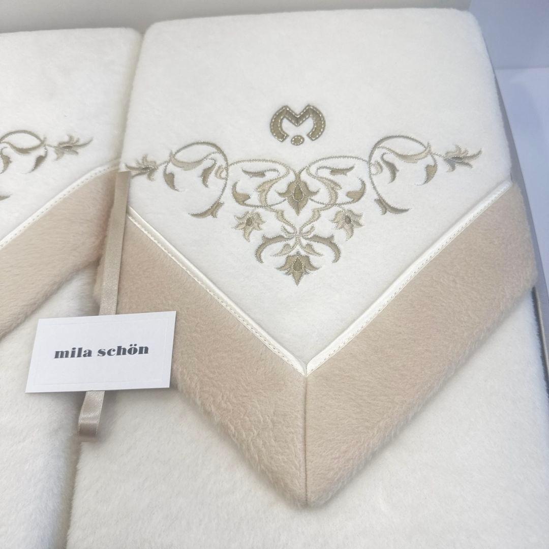 mila schon ミラショーン 綿毛布 2枚