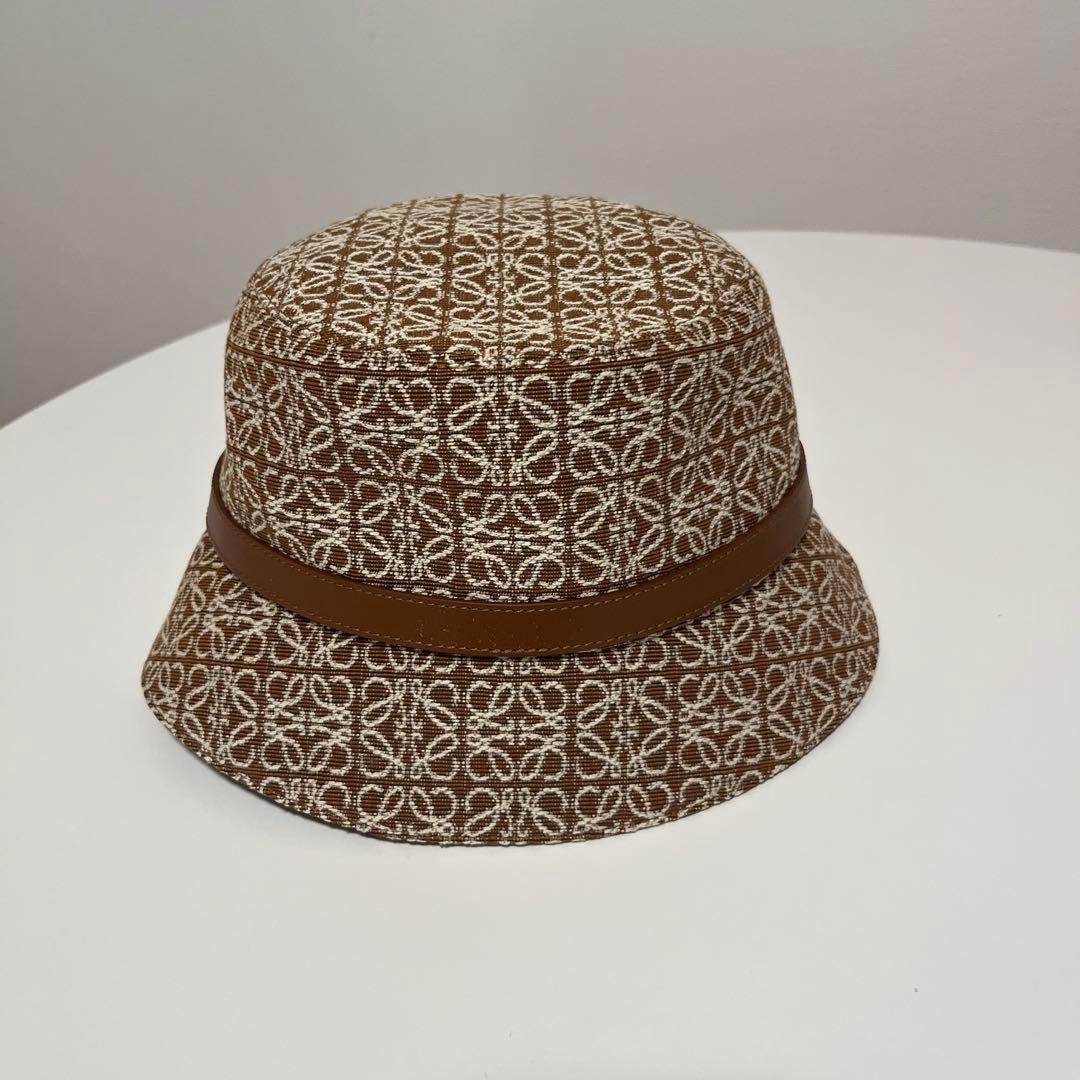 【美品】LOEWE アナグラムバケットハット