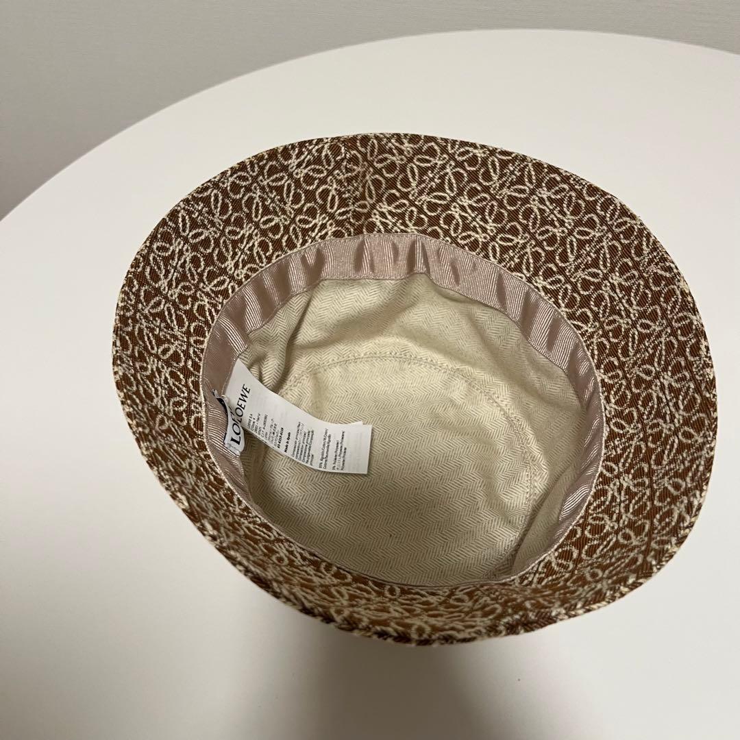 【美品】LOEWE アナグラムバケットハット