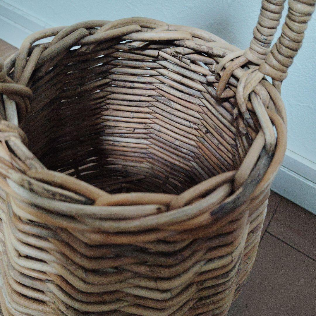 堀川波カゴバック　刺し子　dot to dot