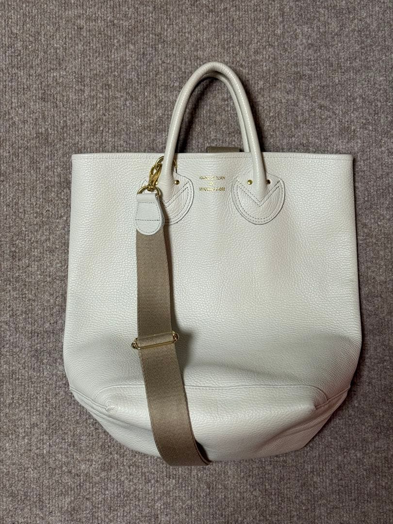 YOUNG&OLSEN ヤングアンドオルセン　ショルダー付トートバッグ