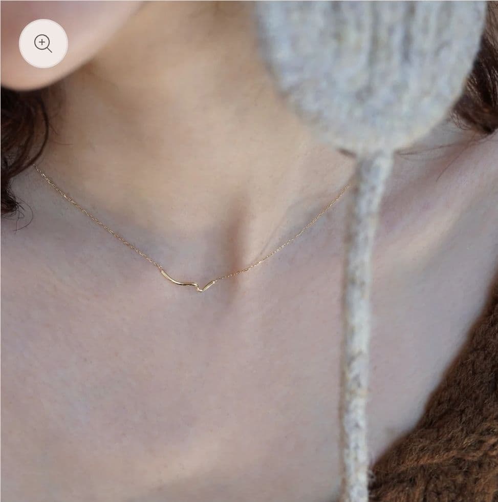 m*a様 bocca flow　ネックレス　保証書、ノベルティ付き