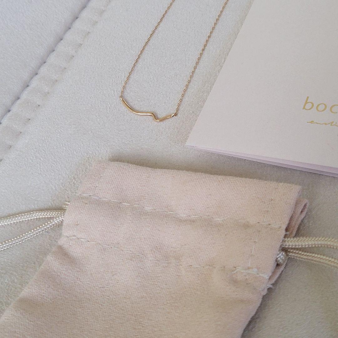 m*a様 bocca flow　ネックレス　保証書、ノベルティ付き