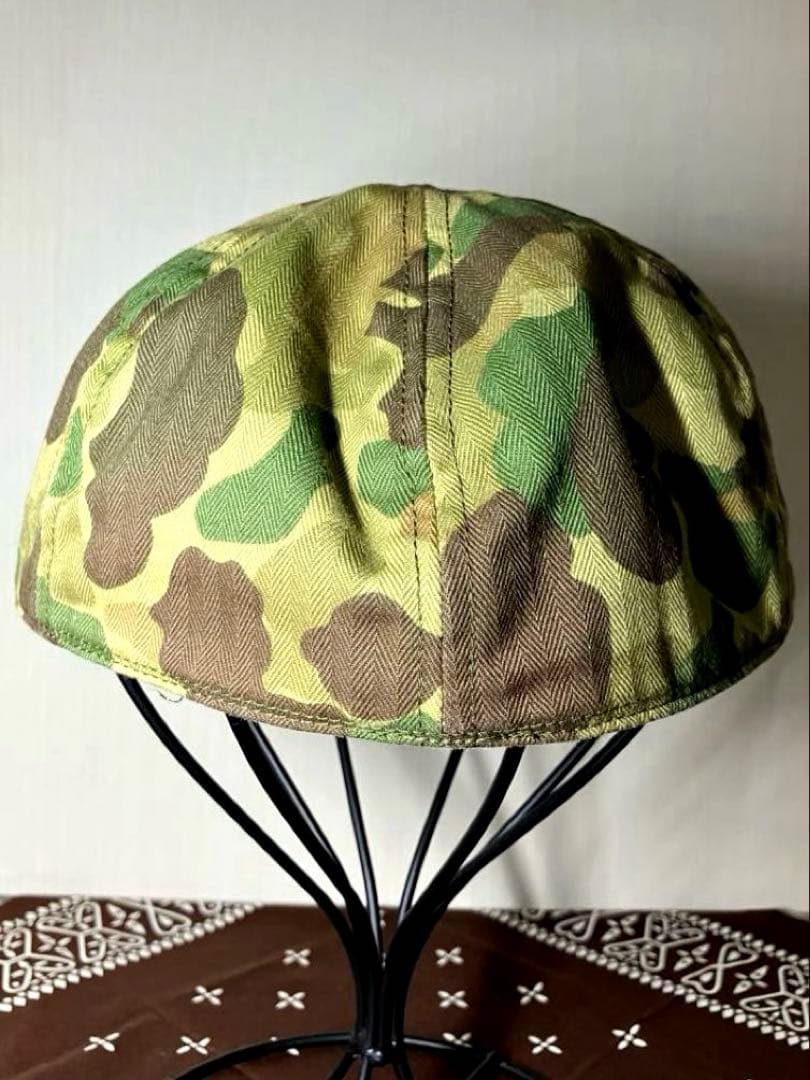 THE REAL McCOY'S フロッグスキン　CAP 迷彩キャップ　美品