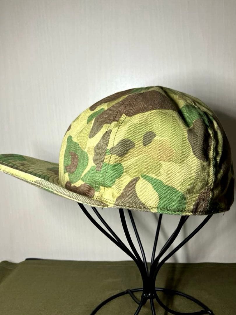 THE REAL McCOY'S フロッグスキン　CAP 迷彩キャップ　美品