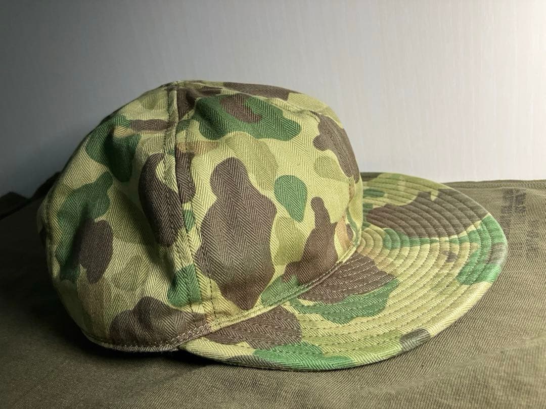 THE REAL McCOY'S フロッグスキン　CAP 迷彩キャップ　美品
