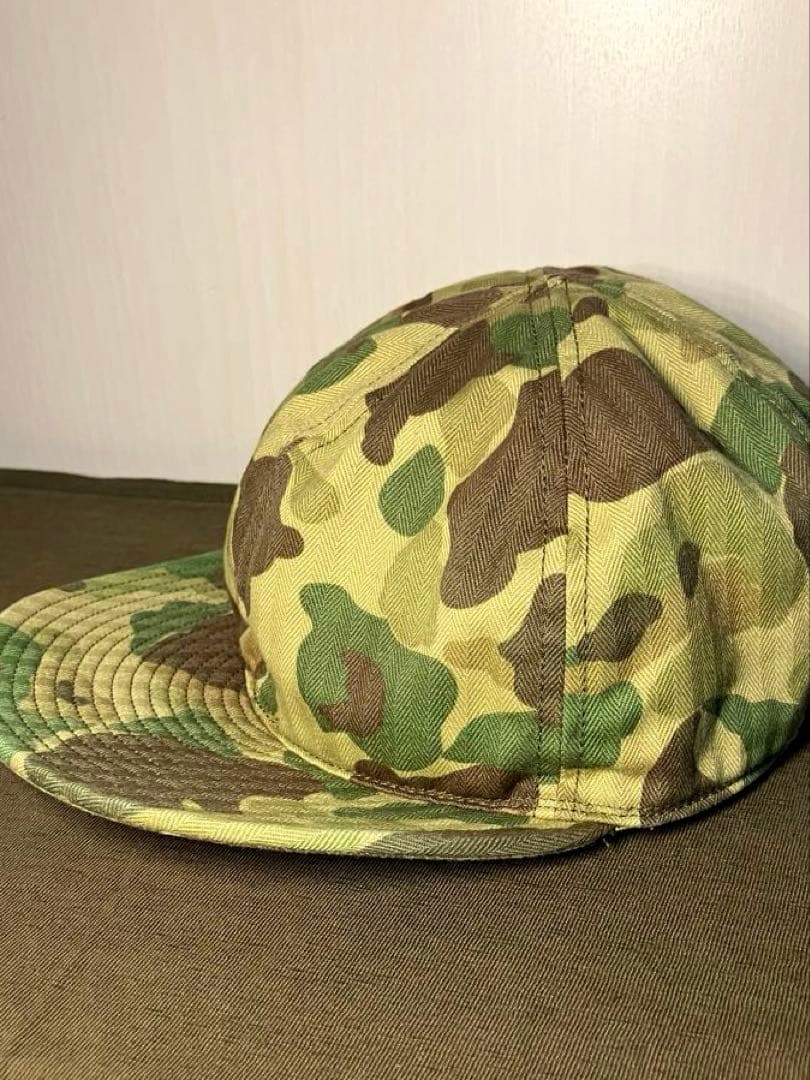 THE REAL McCOY'S フロッグスキン　CAP 迷彩キャップ　美品