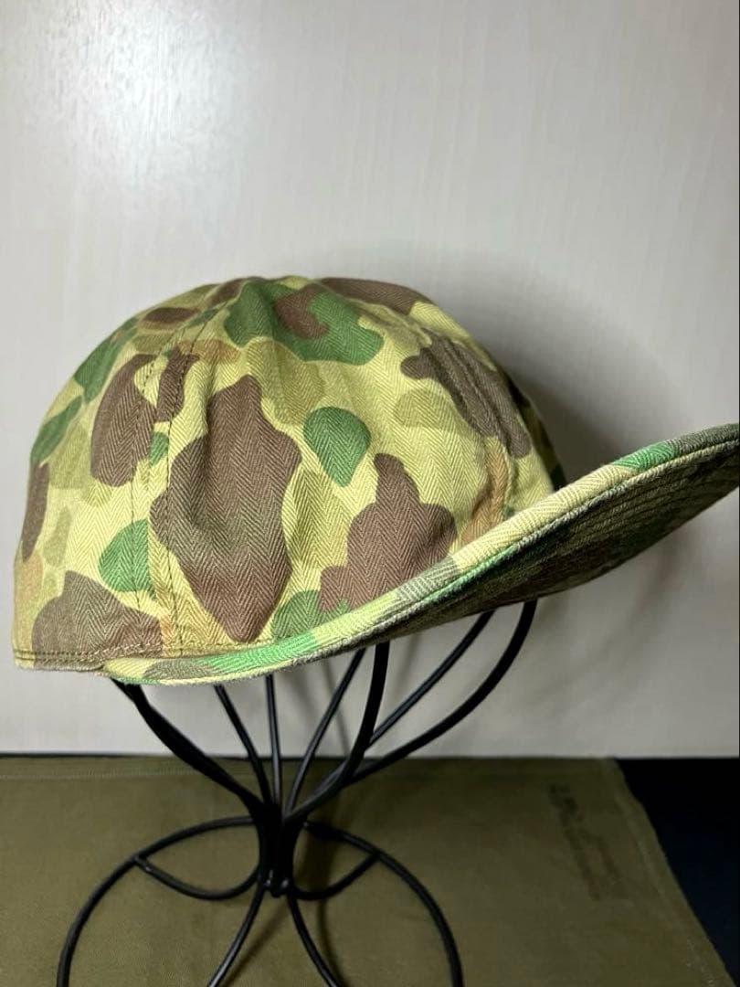 THE REAL McCOY'S フロッグスキン　CAP 迷彩キャップ　美品