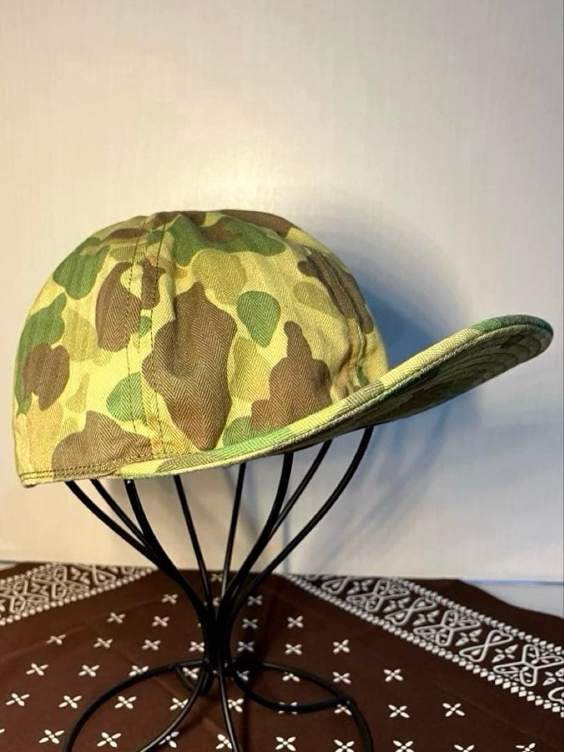 THE REAL McCOY'S フロッグスキン　CAP 迷彩キャップ　美品