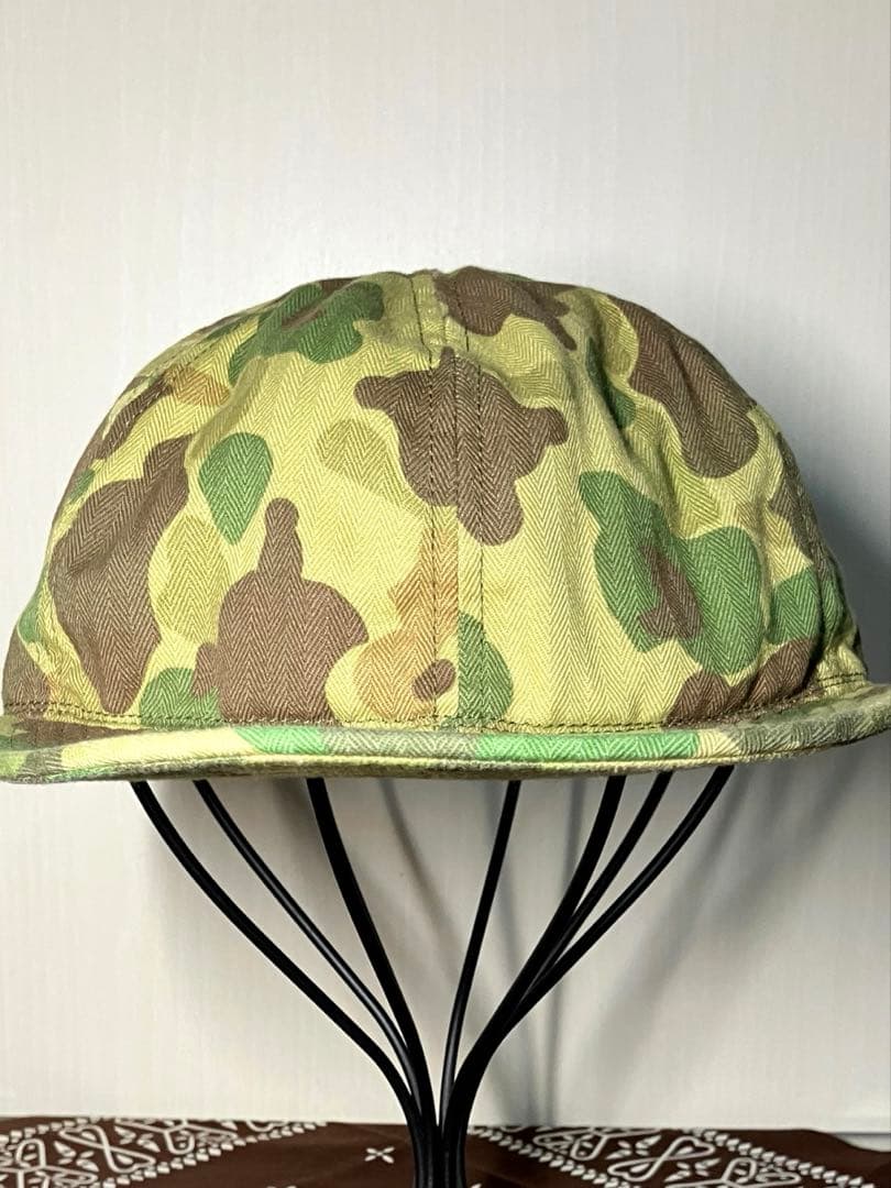 THE REAL McCOY'S フロッグスキン　CAP 迷彩キャップ　美品