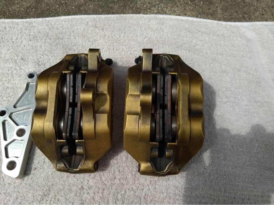 ニッシン NISINキャリパー 62mm オーリンズサポート付き