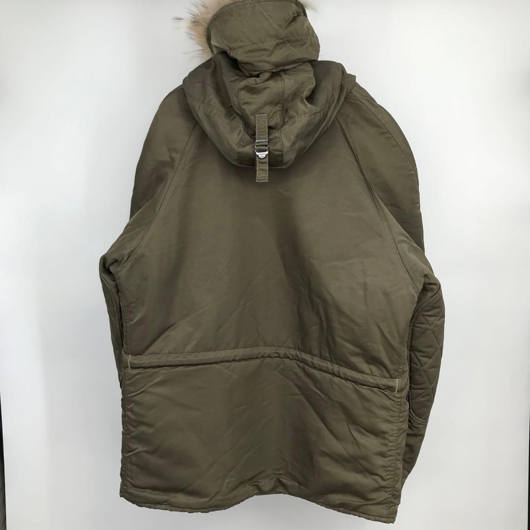 スカルフライト　N-3B　40　カーキ　コヨーテ　ムートン