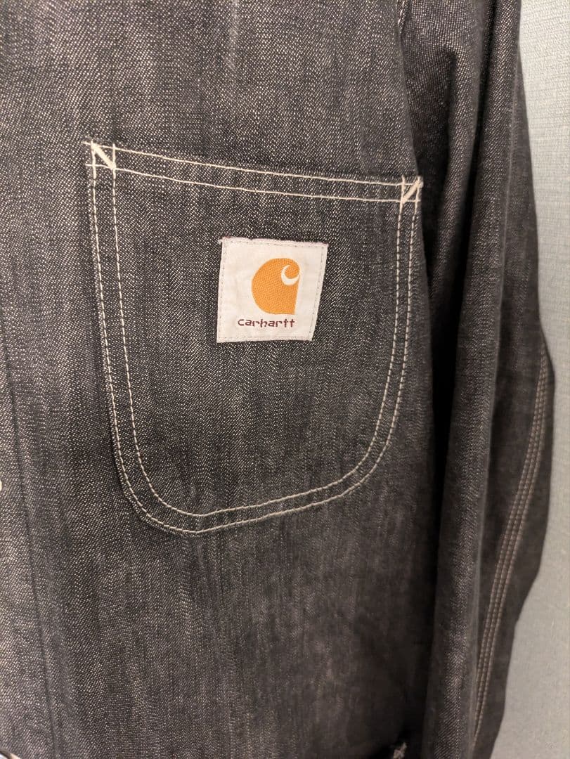 Carhartt ブラックデニム カバーオール　日本製　９０年代