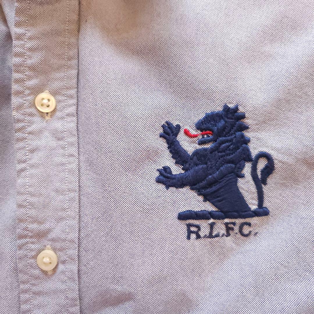 ラルフローレン　Ｌ　ラガーシャツ　ラグビーフットボールクラブ　古着