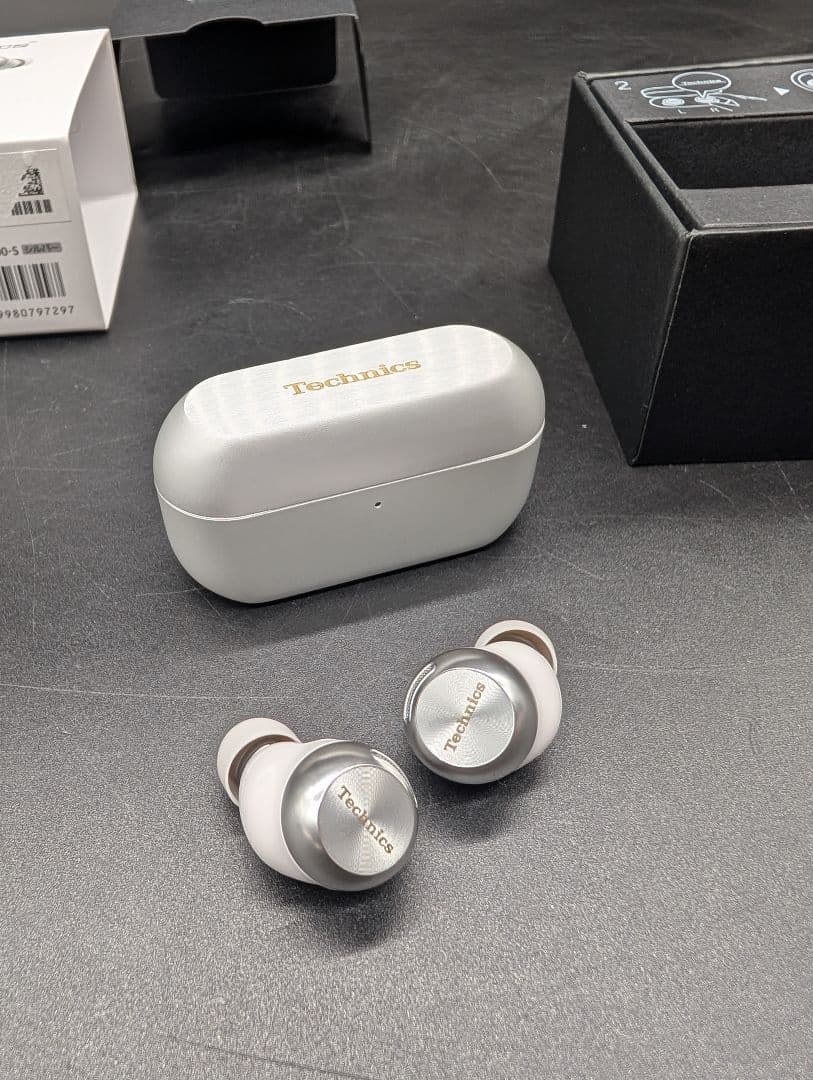 【美品・動作良好】 technics EAH-AZ100 シルバー　テクニクス