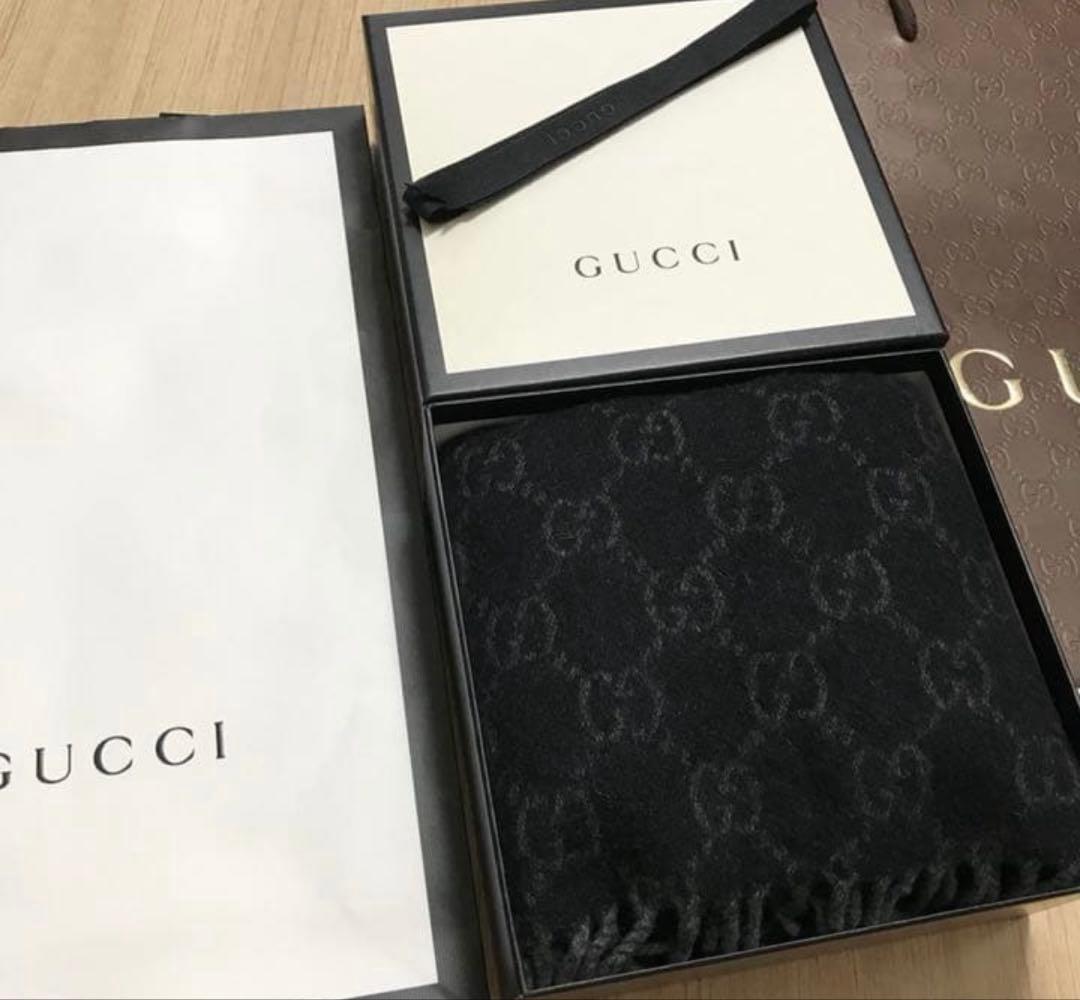 箱セット　GUCCIマフラー カシミヤ マフラー カシミヤ