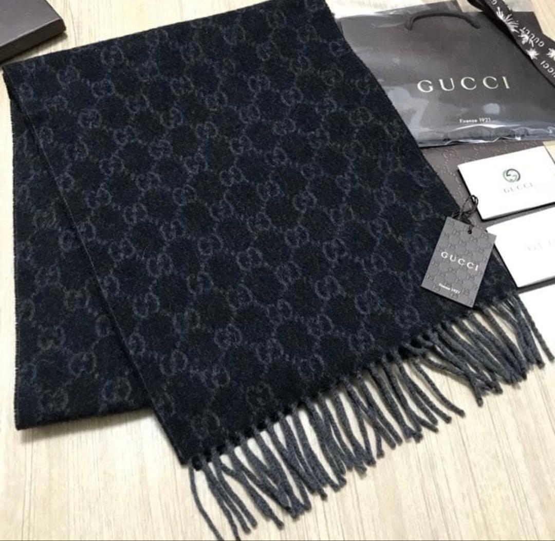 箱セット　GUCCIマフラー カシミヤ マフラー カシミヤ