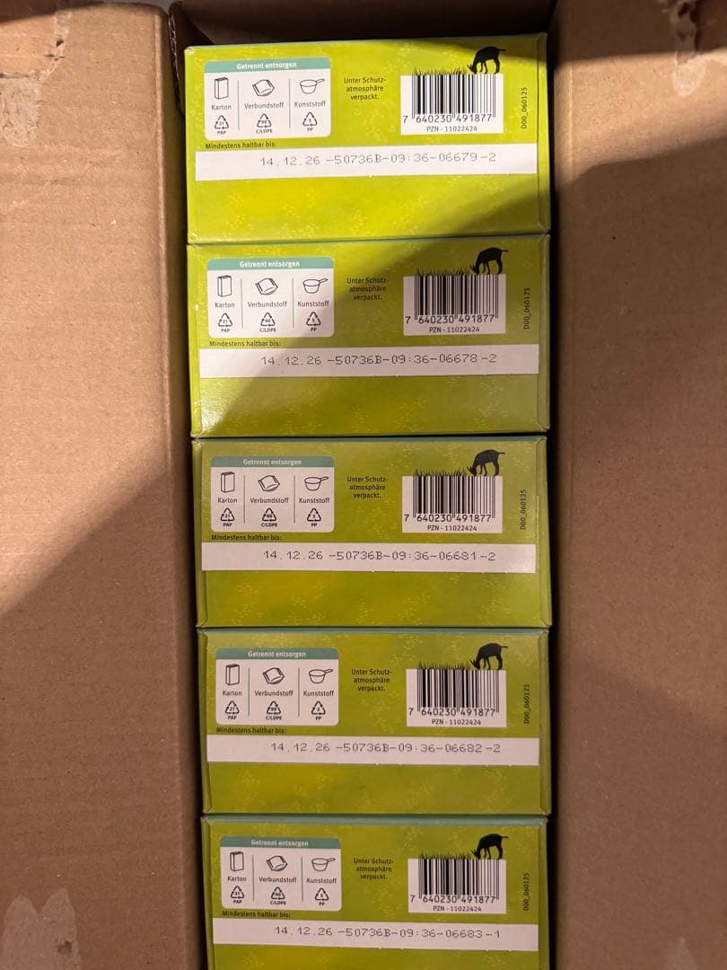 A55 Holle(ホレ)Bio 山羊オーガニック粉ミルク5箱セット