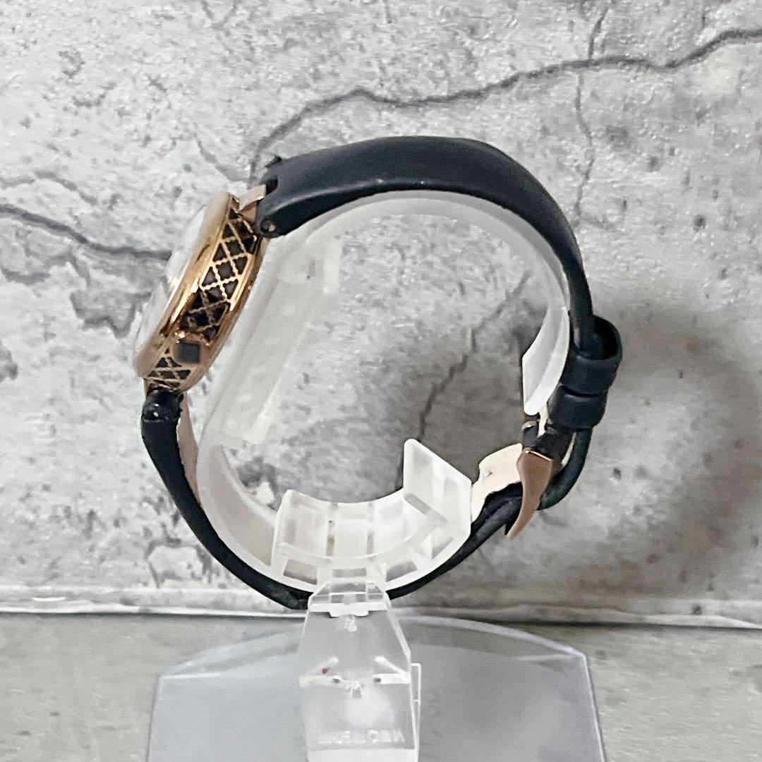 希少 GUCCI ディアマンティッシマ スモール 141.5 黒文字盤 腕時計