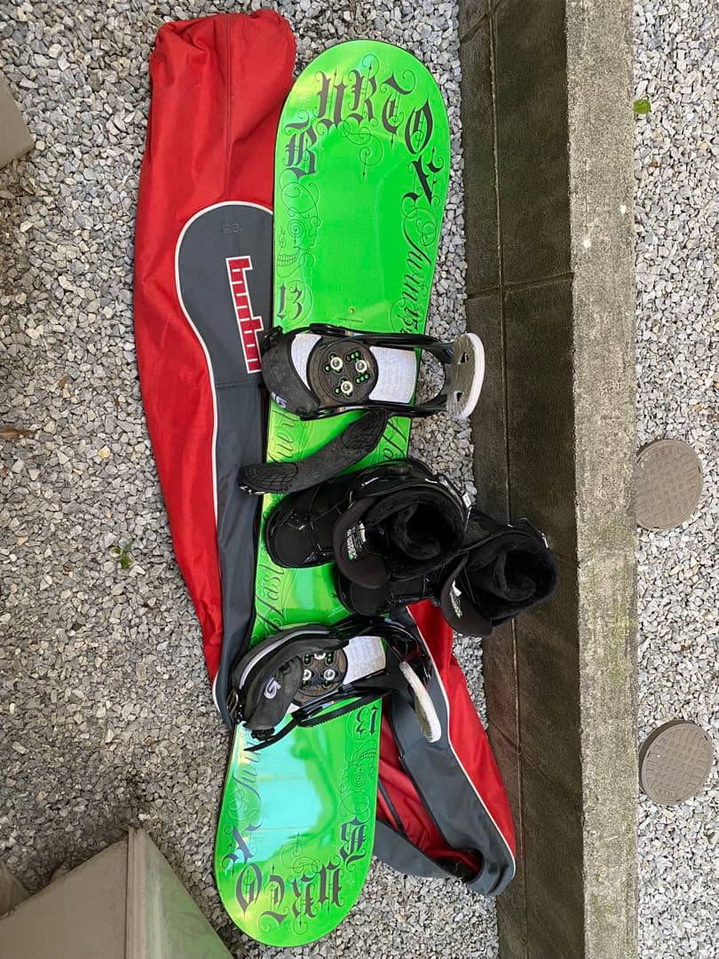 M*o様 Burton バートン スノーボード バィンディング ブーツセットケー