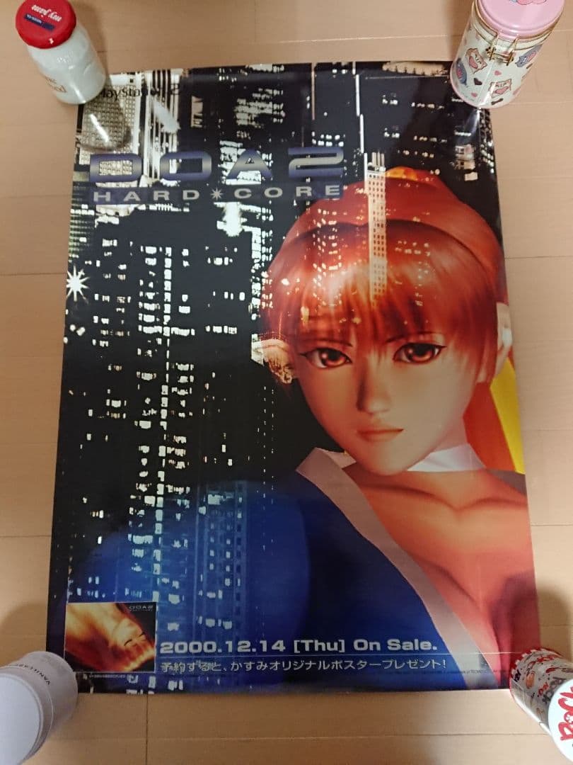 PS2 デッドオアアライブ2 販促ポスター１枚