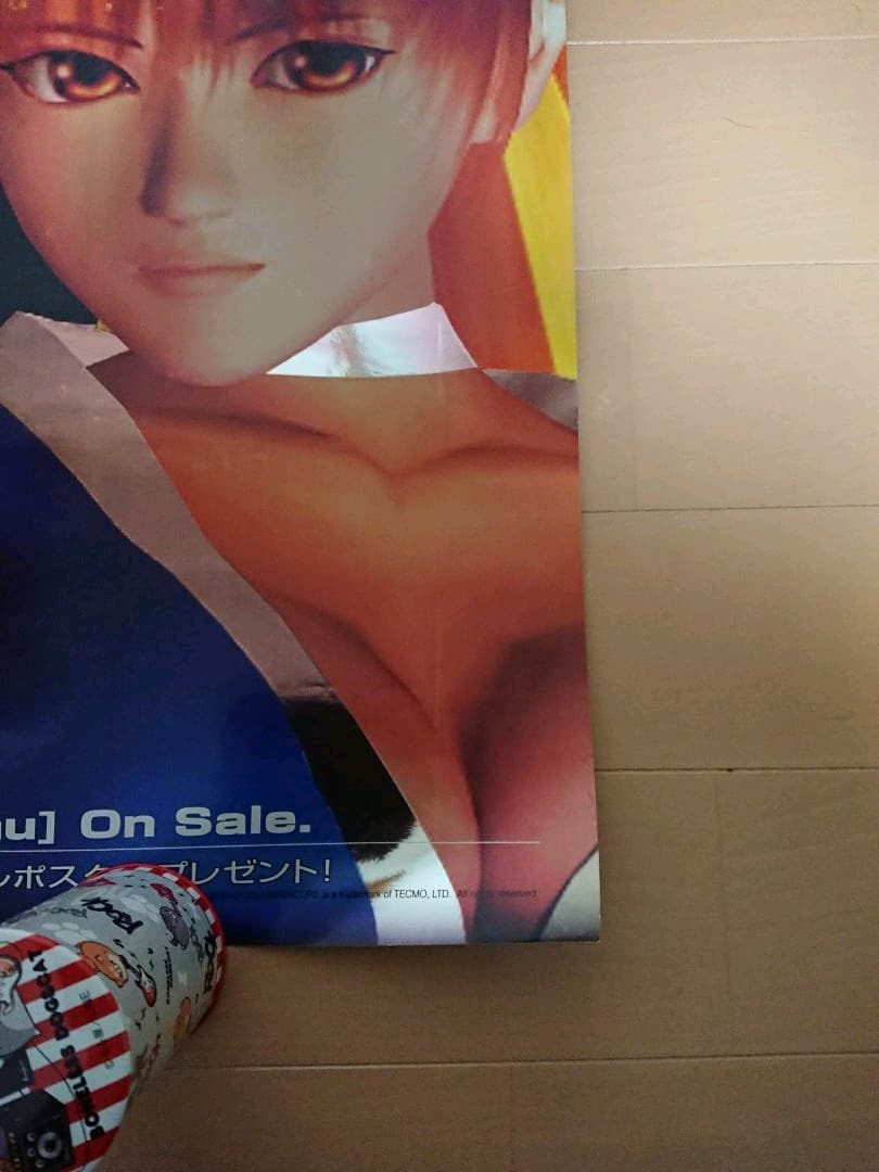 PS2 デッドオアアライブ2 販促ポスター１枚