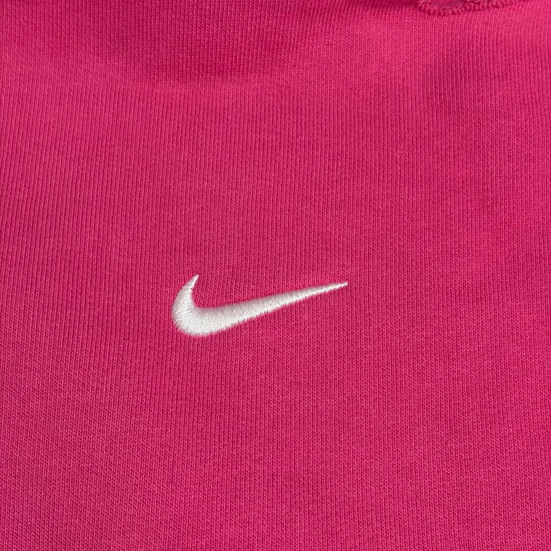 NIKE × JACQUEMUS スウォッシュフードパーカー ピンク S