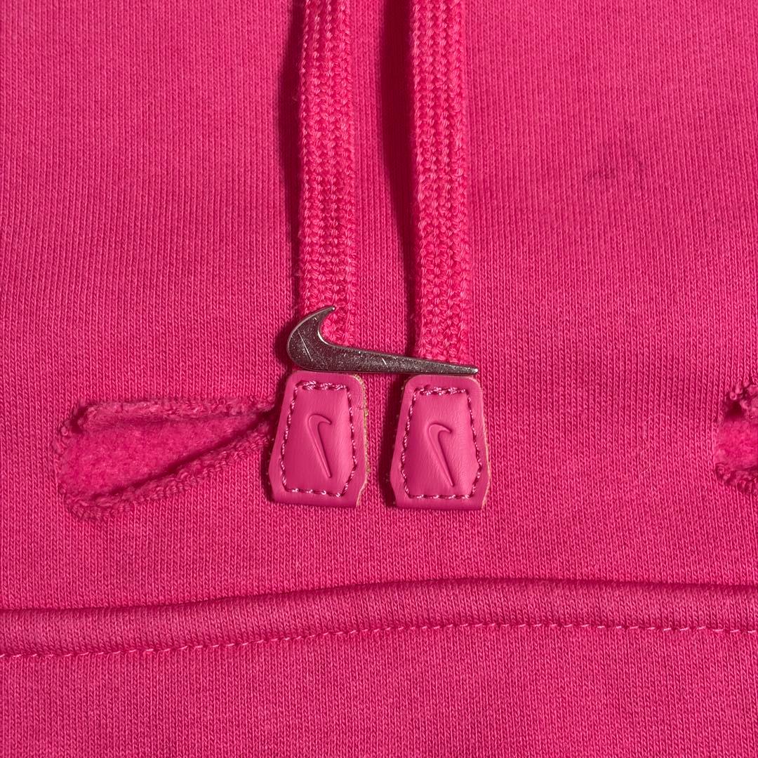 NIKE × JACQUEMUS スウォッシュフードパーカー ピンク S